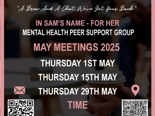 Worksop Ladies Talk and Support Meetings May 2025