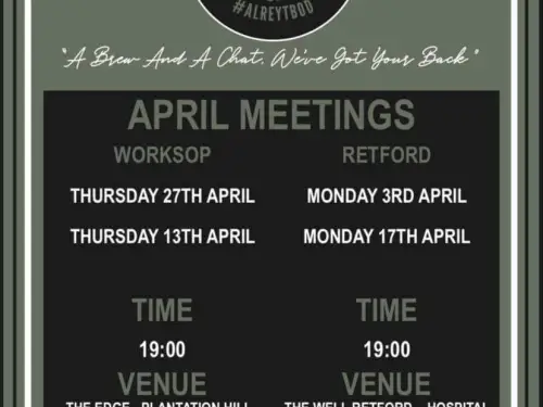 April Talk and Support Meetings 2023