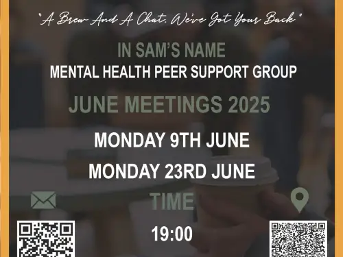 Retford Talk and Support Meeting Dates June 2025