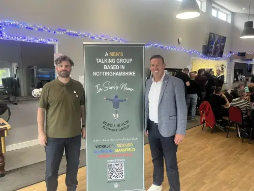 Click Here To Enlarge This Photo Of In Sam's Name Presents An Evening with Mark Crossley