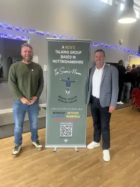 Click Here To Enlarge This Photo Of In Sam's Name Presents An Evening with Mark Crossley