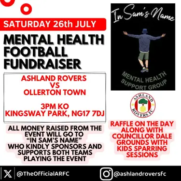 Click Here To Enlarge This Photo Of Ashland Rovers Charity Football Match