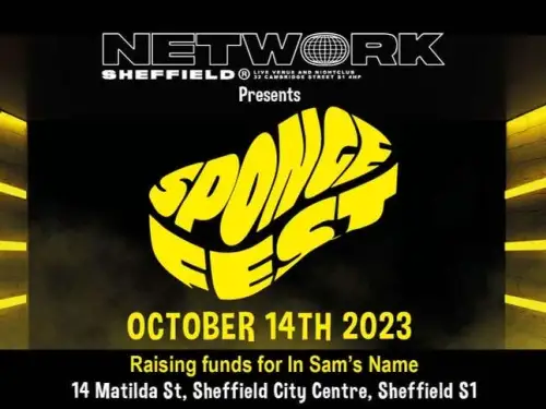 Sponge Fest 3.0 Saturday 14th October 2023