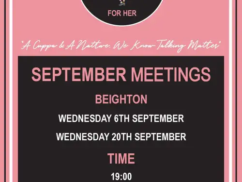 Beighton (Sheffield) Ladies Meetings September 2023