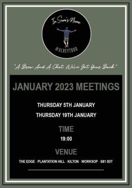 Click Here To Enlarge This Photo Of January 2023 Meeting Dates