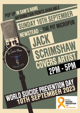 Click Here To Enlarge This Photo Of WSPD In Sam's Name Information Points and Music