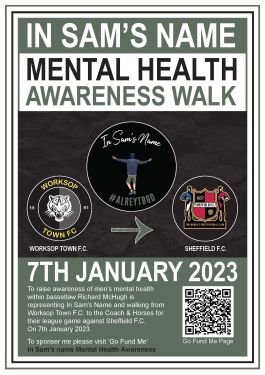Click Here To Enlarge This Photo Of Mental Health Awareness Walk - 7th January 2023