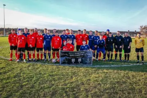 Click Here To Enlarge This Photo Of Ollerton Town FC v Retford FC - Mental Health Awareness