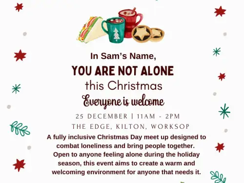 In Sam's Name aim to combat loneliness on Christmas Day