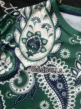 Click Here To Enlarge This Photo Of In Sam's Name X Oddballs Paisley T shirt