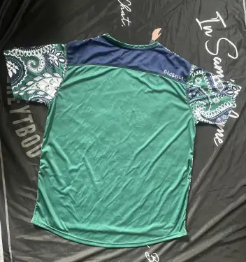 Click Here To Enlarge This Photo Of In Sam's Name X Oddballs Paisley T shirt
