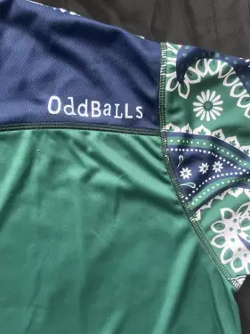 Click Here To Enlarge This Photo Of In Sam's Name X Oddballs Paisley T shirt